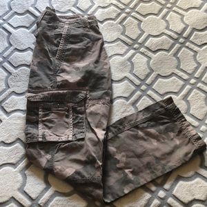 Camo cargo pants